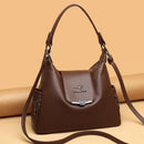 Bolsa de couro sintético de grande capacidade Bolsas de ombro Bolsa tote Bolsas femininas Bolsa carteira