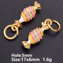 6/16 Peças Estilos Mistos Frutas Banana Morango Melancia Vegetais Repolho Cogumelo Cenoura Pingente Para Fazer Joias