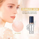 Conjunto de Maquiagem Facial BEAUTY GLAZED 3 Peças, Base Líquida Fosca à Prova d'Água de Longa Duração + Primer + Esponja