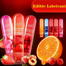 Lubrificante comestível Sabor de morango Lubrificante à base de água Sexo oral Sexo anal Masturbação Vagina Orgasmo Gel