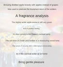 Fragrância Duradoura 50ML Perfume de marca de alta qualidade Aroma frutado levemente embriagante Cheiro calmo e tranquilo de cedro