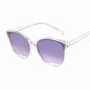 Óculos de Sol Feminino Moda Vintage Metal Espelhado Clássico UV400
