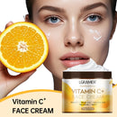 Creme Facial de Vitamina C Retinol Suavizante de Rugas Hidratante Firmador Ácido Hialurônico Clareador Reparador Creme de Cuidados com a Pele Suavizante Clareador