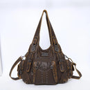 Bolsas de Moda para Mulheres Bolsa de Ombro Bolsa de Couro PU Bolsa Feminina Sacola Grande Capacidade Bolsa de Ombro bolsa feminina