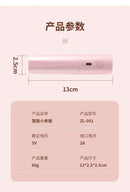 Prancha de Cabelo Portátil Mini Modelador, Alisamento e Estilização em Cerâmica Uso Duplo para Enrolar e Alisar