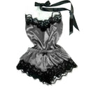 Conjunto de Pijama de Seda com Renda de Verão para Mulheres, Lingerie Sexy, Confortáveis e Casuais