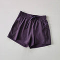Shorts Feminino Cintura Alta Esporte Fitness 2 em 1 Secagem Rápida