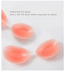 Sutiã de Silicone Invisível Push Up Sexy sem Alças, Adesivo, Costas Nuas