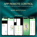 App Vibrador de calcinha para mulheres Controle remoto Bluetooth Chupador de clitóris Mini  18+