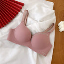 Sutiã Sem Costura Feminino Impressão Lingerie Push Up Sem Aros Reunindo Brassiere