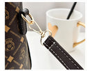 Bolsa de ombro feminina tote bolsa de luxo designer de couro Monograma impresso  única transversal