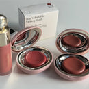 Blush Cremoso Maquiagem Matte Textura Perolada com Glitter Iluminador Brilho nutrir Gloss Labial