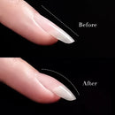 Gel de Unhas Autonivelante 7ml Base Forte Gel Reforçado Esmalte Gel Semi Permanente UV Removível para Nail Art