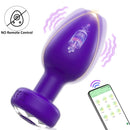APP Controle sem fio Vibrador anal Plug massageador