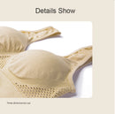 Top de Sutiã Esportivo Respirável Fitness Feminino, Sutiã com Bojo Removível,  Sem Costura, Push Up