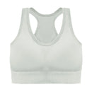 Sutiã Esportivo Feminino Push Up à Prova de Choque Poliéster Respirável