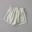 Shorts Feminino Cintura Alta Esporte Fitness 2 em 1 Secagem Rápida