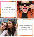 Batom Líquido Semi Fosco Pudaier Maquiagem para Lábios Hidratante Metade Gloss Labial Cosméticos Hidratante Gloss Batom