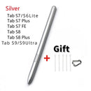 Caneta Stylus para Tablet S Pen para Samsung Galaxy Tablet Tab S8 S9 S9FE S7 FE S6 Lite S7+ S8+ Caneta Touch sem Bluetooth