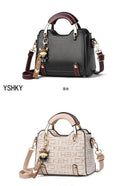 Bolsa de ombro de marca , bolsa de grife de luxo feminina, bolsas de couro com monograma impresso