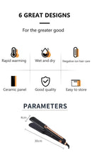 Prancha Ceramica Alisadora de Cabelo com Íons Negativos Chapinha e Babyliss,  Placa Larga Temperatura Ajustável