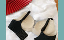 Sutiã Sem Costura Feminino Impressão Lingerie Push Up Sem Aros Reunindo Brassiere