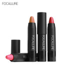 Batom Matte Focallure 19 Cores Batons Matte À Prova D'Água Textura Macia Batom Cosmético