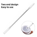 Paleta de Maquiagem Redonda Quadrada de Acrílico Transparente para Base, Ferramenta de Beleza Colorida, Fácil de Limpar