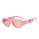 Óculos de Sol LONSY Fashion Square Feminino Marca Design Preto Degradê Óculos de Sol UV400
