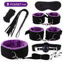 Kits BDSM Vibradores de bondage sexual Brinquedos sexuais para Casais Adultos 18 Algemas acessórios eróticos plugue anal Dildo Loja de Brinquedos Sexy