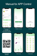 App Vibrador de calcinha para mulheres Controle remoto Bluetooth Chupador de clitóris Mini  18+