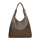 Bolsa Hobo com Alça Superior de Couro para Mulheres, Bolsas Femininas de Lazer, Bolsas de Ombro, Carteiras da Moda, Bolsas Vintage, Bolsa Tote de Grande Capacidade