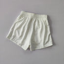 Shorts Feminino Cintura Alta Esporte Fitness 2 em 1 Secagem Rápida