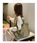 Mala Duffle Oxford Impermeável Grande Capacidade Bolsa de Viagem Feminina Bolsa de Ombro Valise