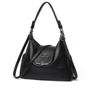 Bolsa de couro sintético de grande capacidade Bolsas de ombro Bolsa tote Bolsas femininas Bolsa carteira