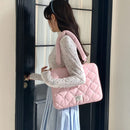 Pasta Executiva com Laço Bordado Bolsa de Arquivo Grande Capacidade Bolsa de Documento Bolsa de Mão Bolsa de Ombro Bolsa para Laptop Trabalho de Escritório