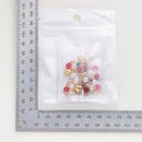 Doce Fofo Morango Vermelho Cereja Coração Pérola Charme Pulseira Nova Moda Y2K Fruta Corrente de Cor Dourada