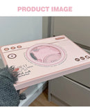 Kit de Maquiagem Multifuncional 9PC 4PC Batom Cremoso, 1 Pó Compacto, 1 Blush, 1 Delineador, 1 Máscara de Cílios, 1 Lápis de Sobrancelha Kit Cosmético Look de Câmera