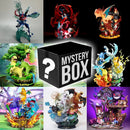 Figura de Anime Pokémon Vulpix Versão de Cenas Brinquedos Figurinha PVC Modelo Coleção Bonecos caixa surpresa caixa misteriosa presente
