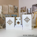 Perfume Unissex 90ML – Eau de Parfum Oriental Amadeirado de Luxo, Duradouro, com Oud, Baunilha, Almíscar e Rosa para Uso Diário