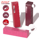 Batom gloss em tubo quadrado, 8 cores, aveludado mate, suave, fácil de aplicar, à prova d'água, volumizador tridimensional