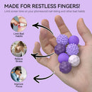 4/8 peças Brinquedo Magnético EDC Anti-Stress Brinquedos de Alívio Brincadeira Antiestresse Ansiedade Brinquedo Sensorial Bolas Magnéticas para Adultos e Crianças Autismo TDAH