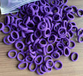 50/100 Peças de Elásticos de Cabelo para Crianças, Coloridos de Nylon