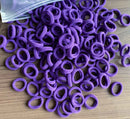 50/100 Peças de Elásticos de Cabelo para Crianças, Coloridos de Nylon