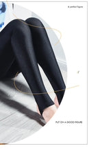 Leggings Femininas Tamanho 6XL Grande, Meias-Calças Térmicas de Inverno, Forro Fino de Lã, Cintura Alta, Sexy, Slim, Calças Elásticas, Leggings Femininas com Brilho