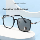 Óculos de Vidro Fotocromáticos Antirradiação de Metal para Mulher e Homem