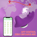 App Vibrador de calcinha para mulheres Controle remoto Bluetooth Chupador de clitóris Mini  18+