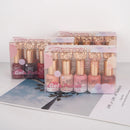 Conjunto de esmaltes em gel de 12ml Incluindo Kit de Esmaltes em Gel Vermelho, Rosa e Nude UV LED Removível para Casa DIY com Base e Top Coat