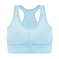 Sutiã Esportivo Feminino Push Up à Prova de Choque Poliéster Respirável