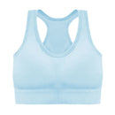 Sutiã Esportivo Feminino Push Up à Prova de Choque Poliéster Respirável